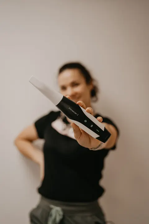 Intraoralscanner für die digitale Erfassung der Zähne in unserer Praxis